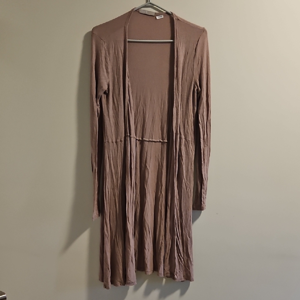 Tresics Pink Long Sleeve Wrap Dress for Work